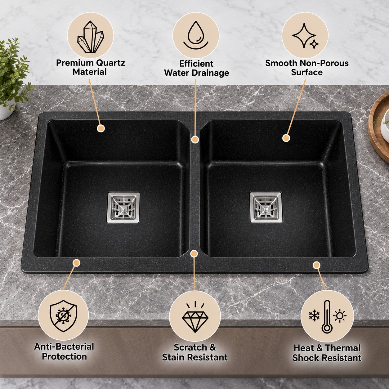 OXO-VERTEX DUO, quartz (view 3)